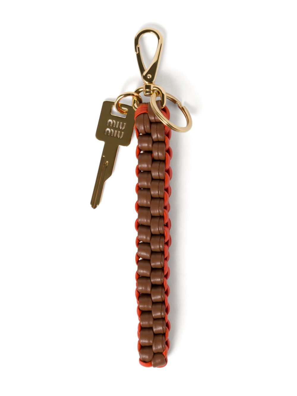 leather keychain