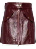 Cynthia Rowley patent skirt - Red