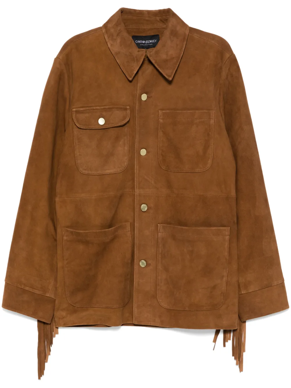 Cynthia Rowley Jack met franje Bruin
