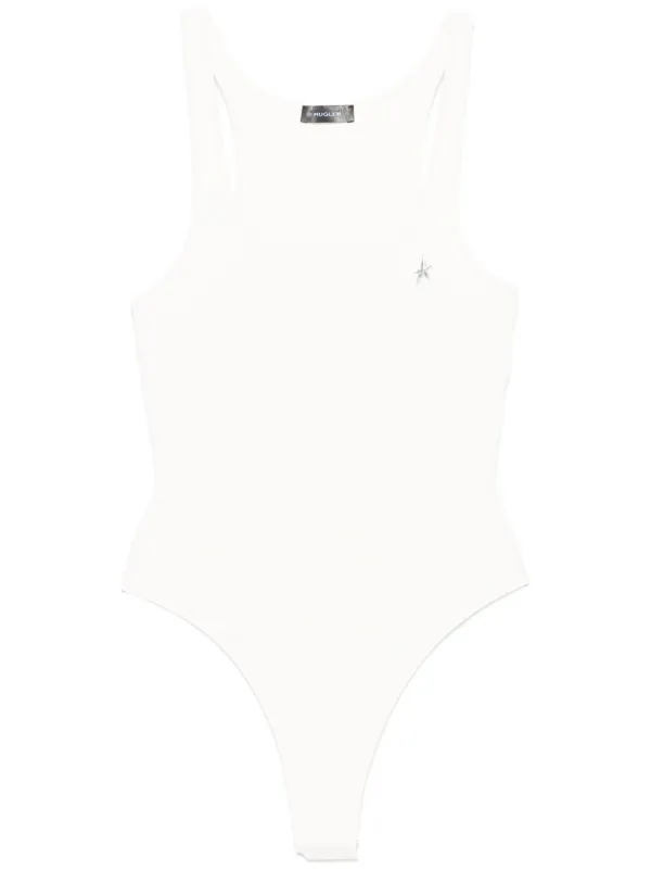 MUGLER 売れ筋商品|||マグラー Tシャツ トップス レディース Bodysuits White 24699168_55233995_600.jpg