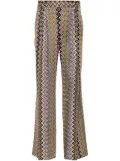 Missoni zigzag trousers - Brown