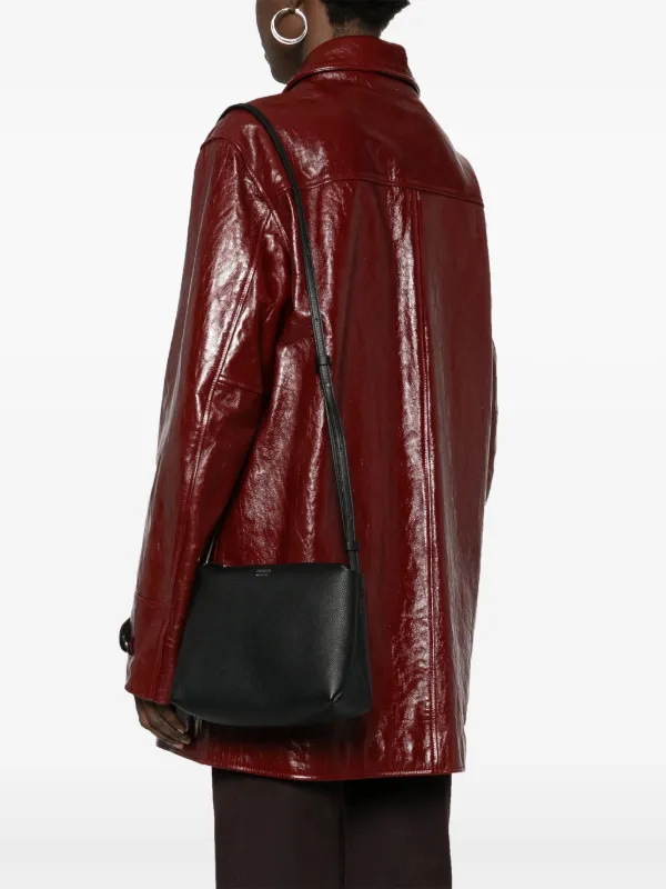 KHAITE Medium Lina Crossbody Bag | Black | FARFETCH