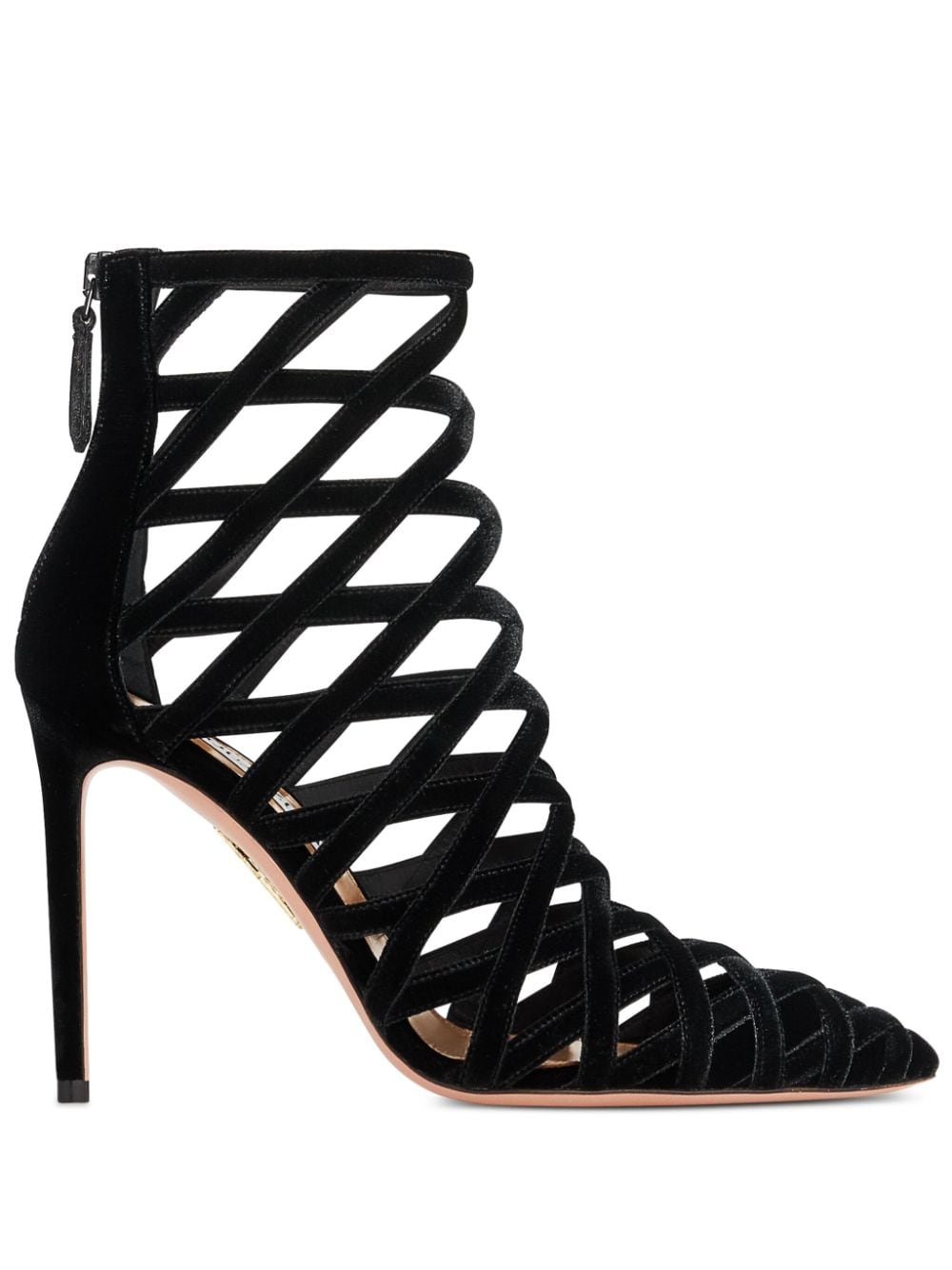 Aquazzura 105mm Romance boots – Black