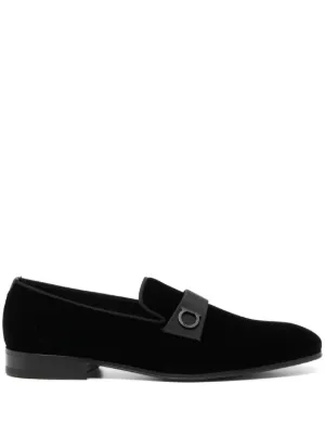 DRIES VAN NOTEN ポニーヘア ローファー | ブラック | FARFETCH JP