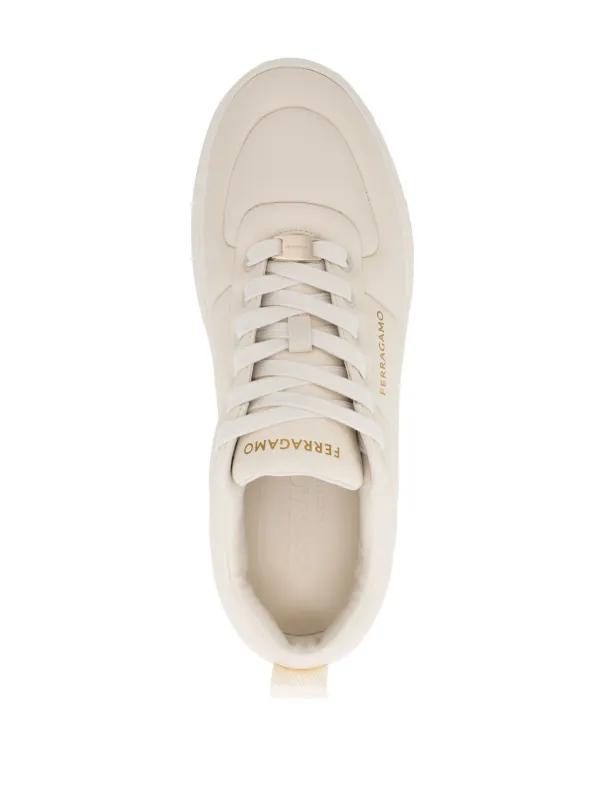 Ferragamo Quilted Sneakers | Neutrals | FARFETCH