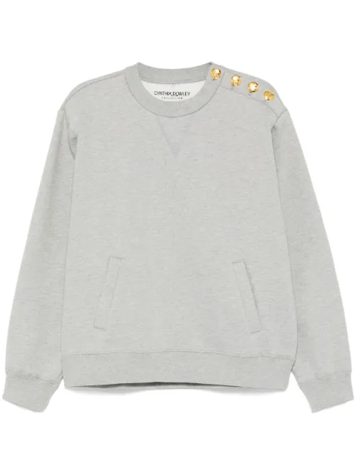 Sweat à épaules boutonnées - Cynthia Rowley - Modalova