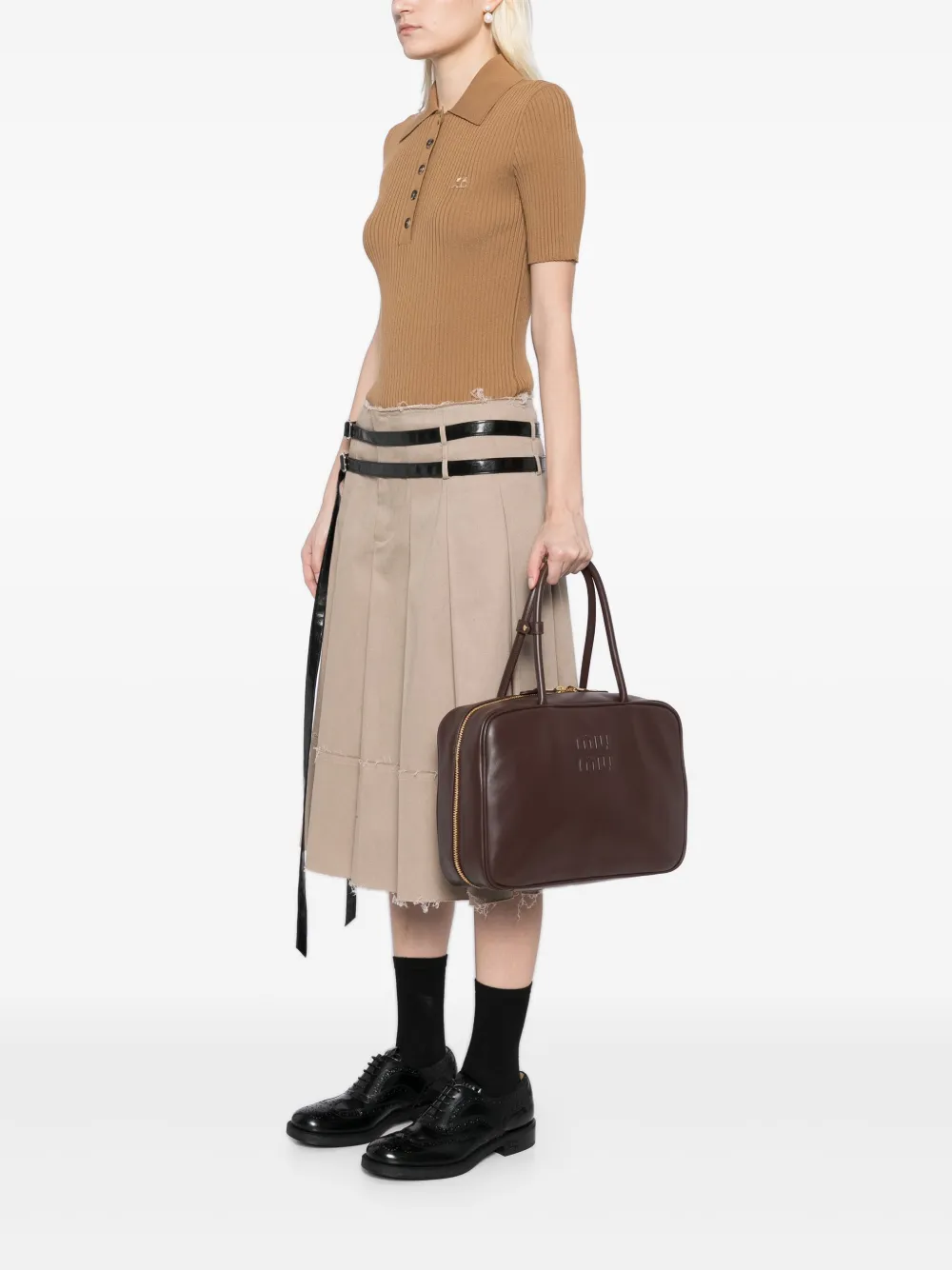 Miu Miu Beau tas - Bruin