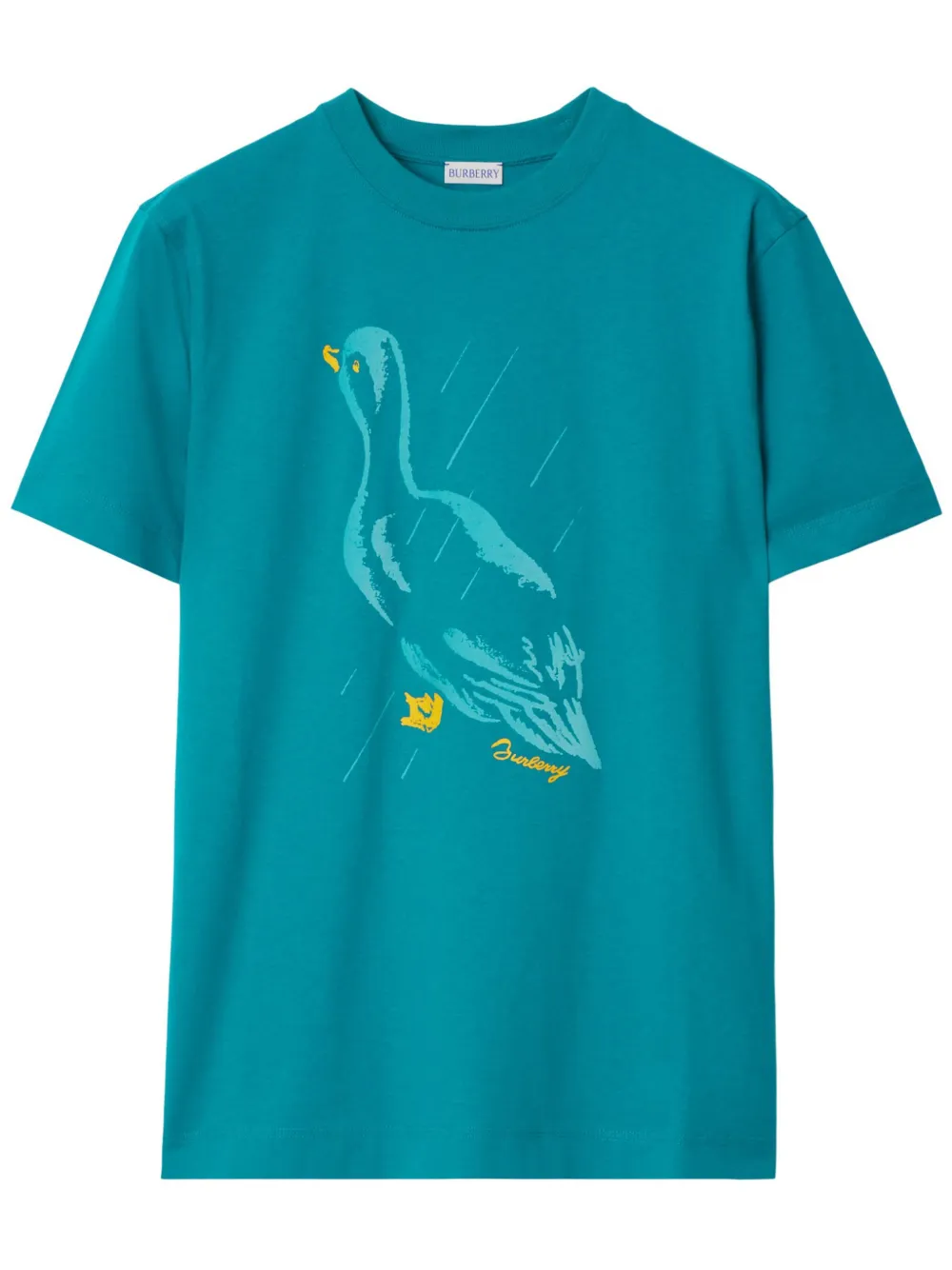 Burberry Duck-motif T-shirt | Blue | Image 1