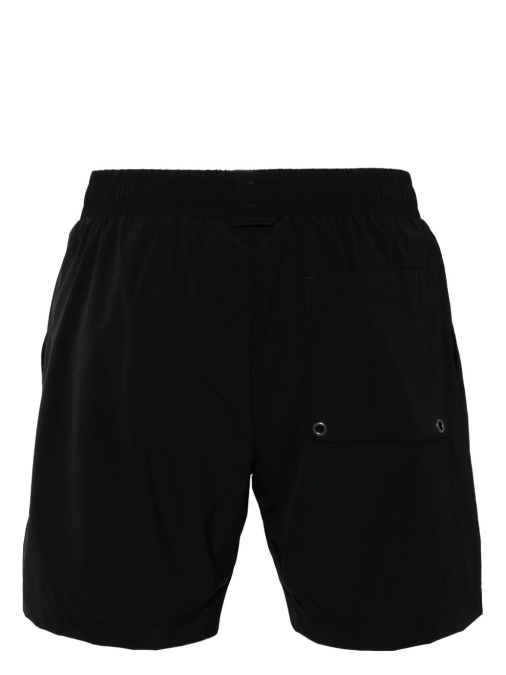 James Perse Boardshorts met split - Zwart