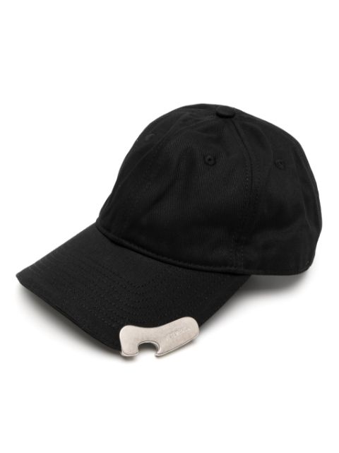 VETEMENTS logo-embroidered cotton cap