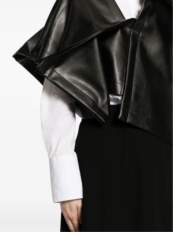 Comme Des Garçons アシンメトリー ジャケット | ブラック