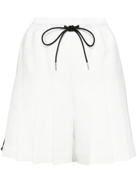 sacai pleated short