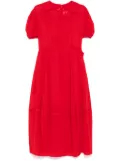 Comme Des Garçons Comme Des Garçons zip fastening dress - Red