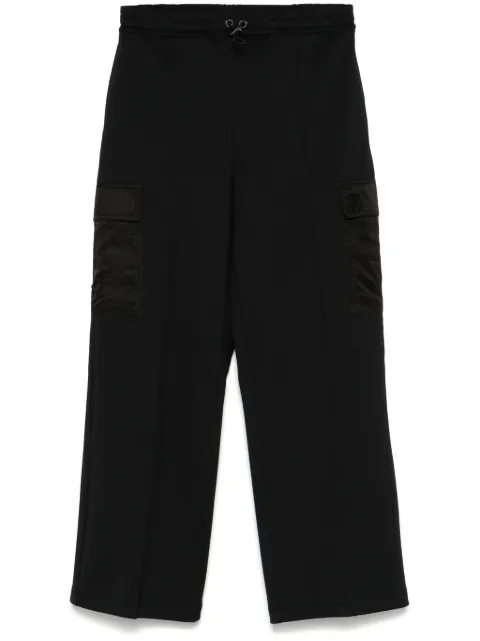 DKNY toggle-fastening track pants