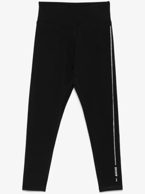 DKNY 水钻logo打底裤