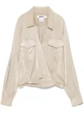 DKNY wrap shirt - Neutrals