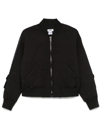 DKNY キルティング ボンバージャケット | ブラック | FARFETCH JP