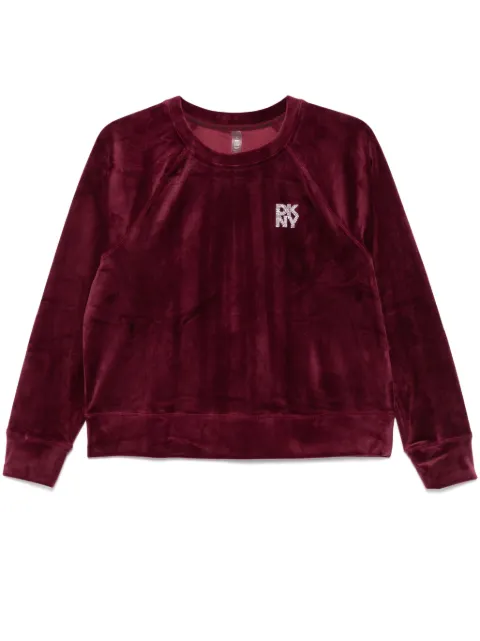 DKNY logo-embellished sweatshirt