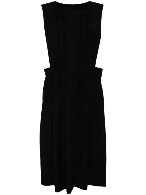 Comme Des Garçons Girl sleeveless midi dress NNA002051 - 0