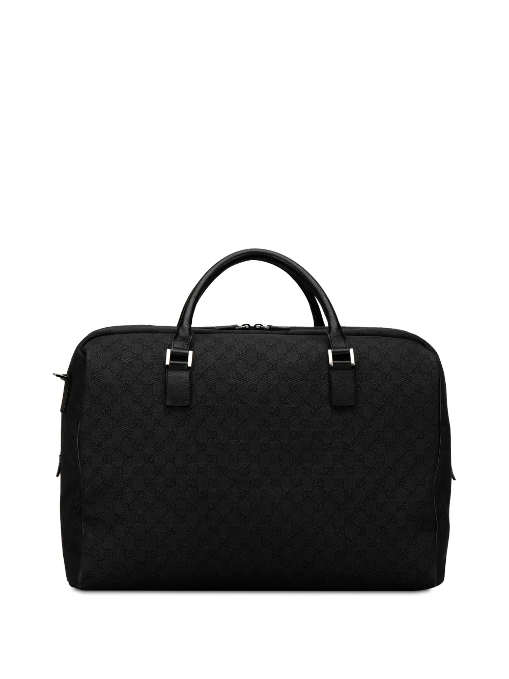 Gucci Pre-Owned 2000-2015 GG Denim travel bag - Zwart