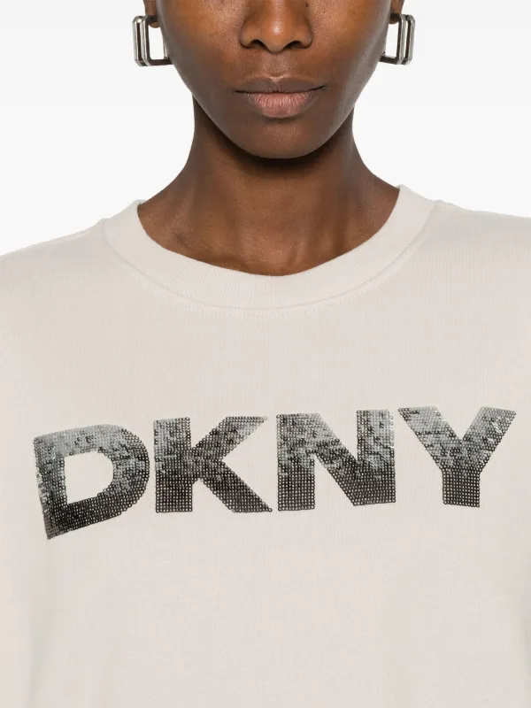 DKNY スパンコール スウェットシャツ | ニュートラル | FARFETCH JP