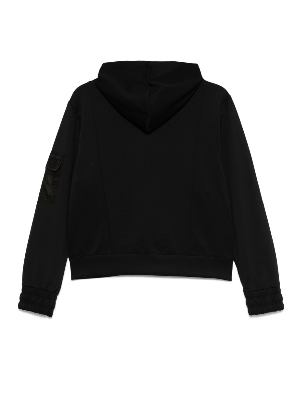 DKNY scuba-jersey hoodie - Zwart