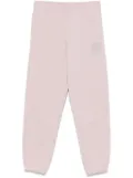 DKNY rhinestone-logo trousers - Pink