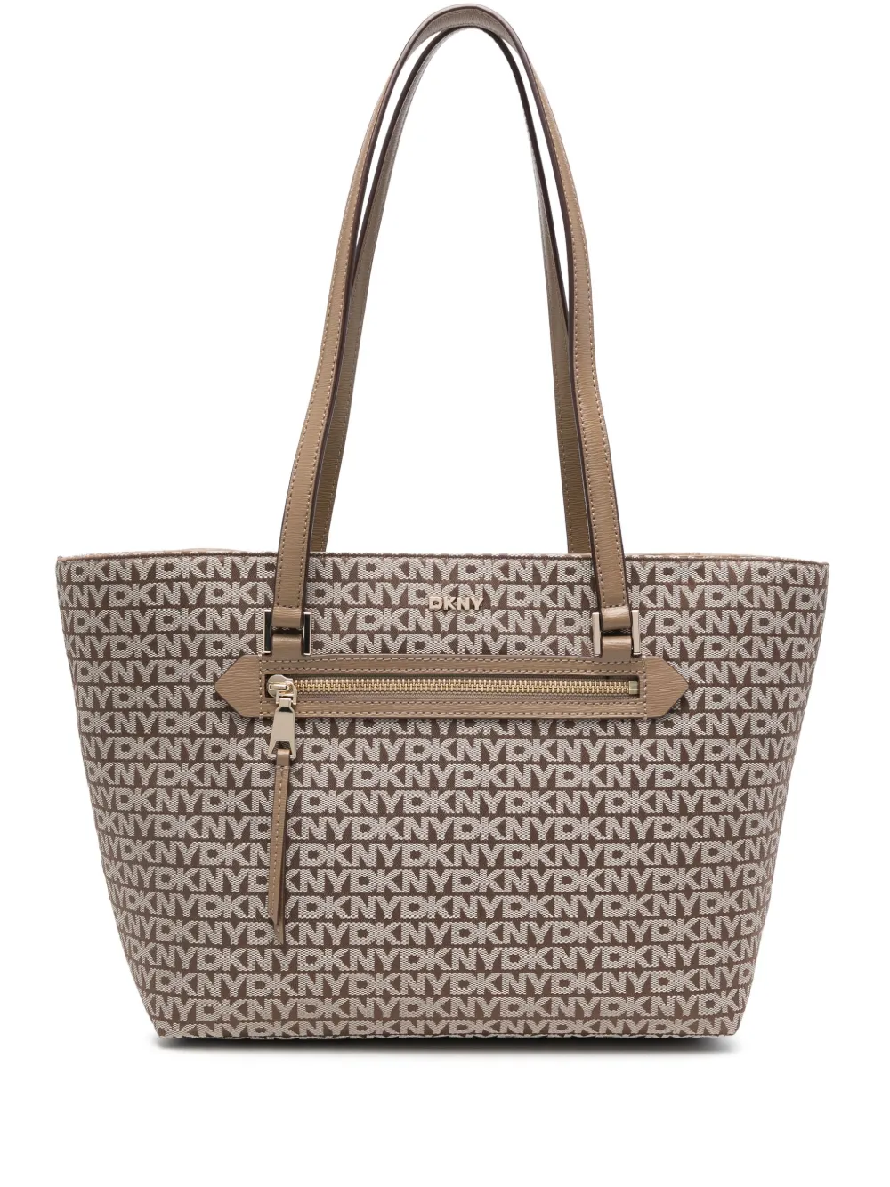 DKNY Bryant Ave Medium Tote Bag – Vielseitige Tragetasche Mit Reißverschluss, Ideal Für Laptop & Alltag