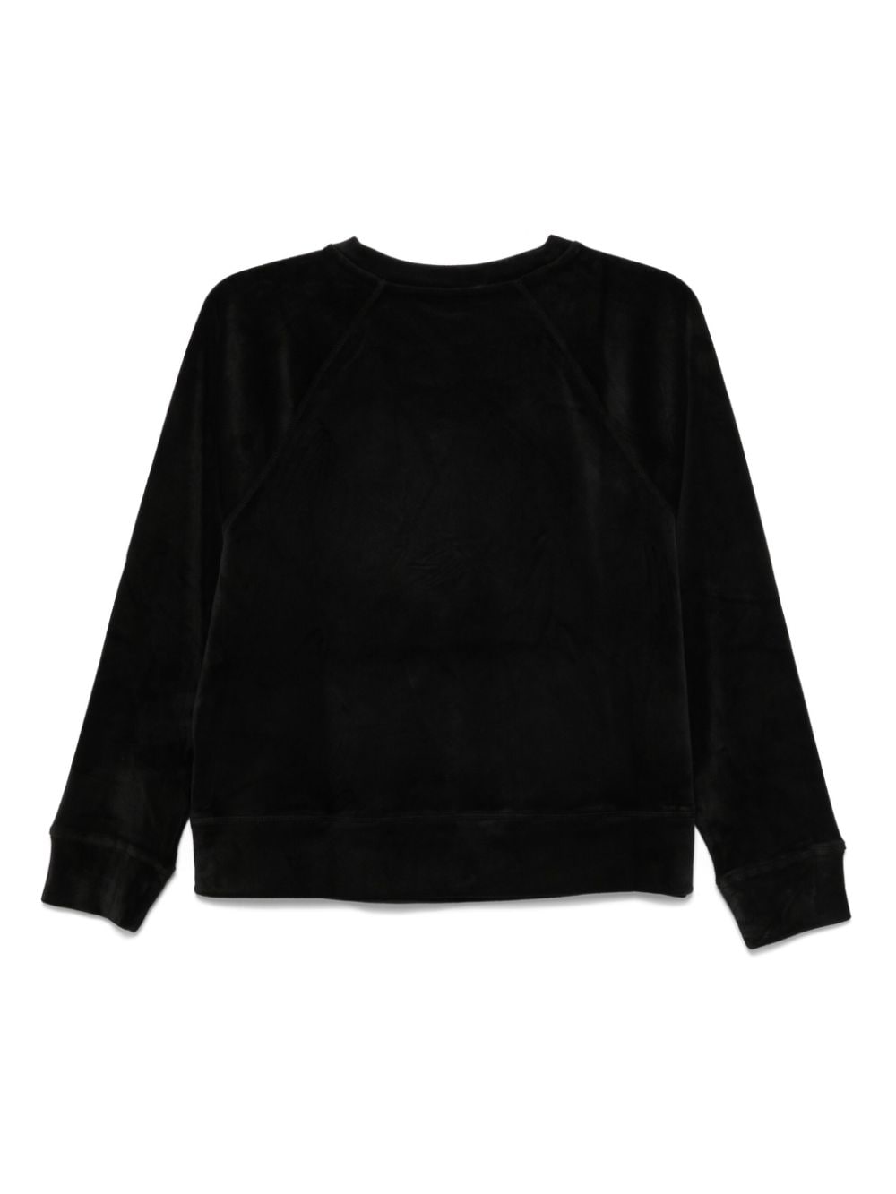 DKNY Sweater met stras logo - Zwart