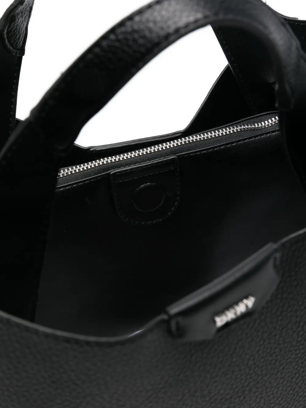 Dkny Willa Small Top Handle Satchel In Black