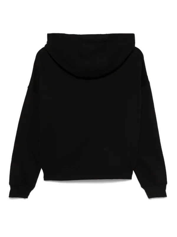 DKNY sequin-logo Hoodie | Black | FARFETCH