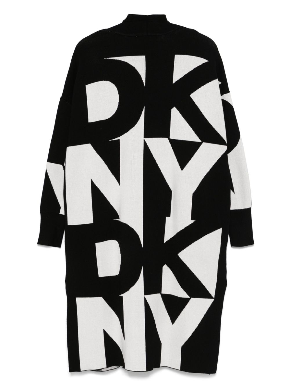 DKNY Vest met logoprint - Zwart