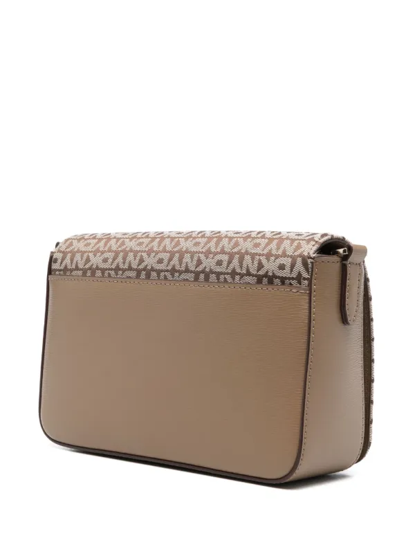 DKNY Medium Bryant Ave Cross Body Bag | Brown | FARFETCH CA