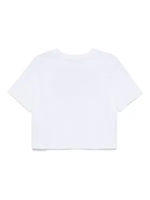 新品レディースDKNYスタッズロゴ半袖Tシャツ白ダナキャラン1点 新品レディースDKNYスタッズロゴ半袖Tシャツ白ダナキャラン1点