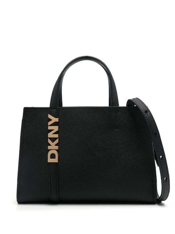 Dkny black tote online