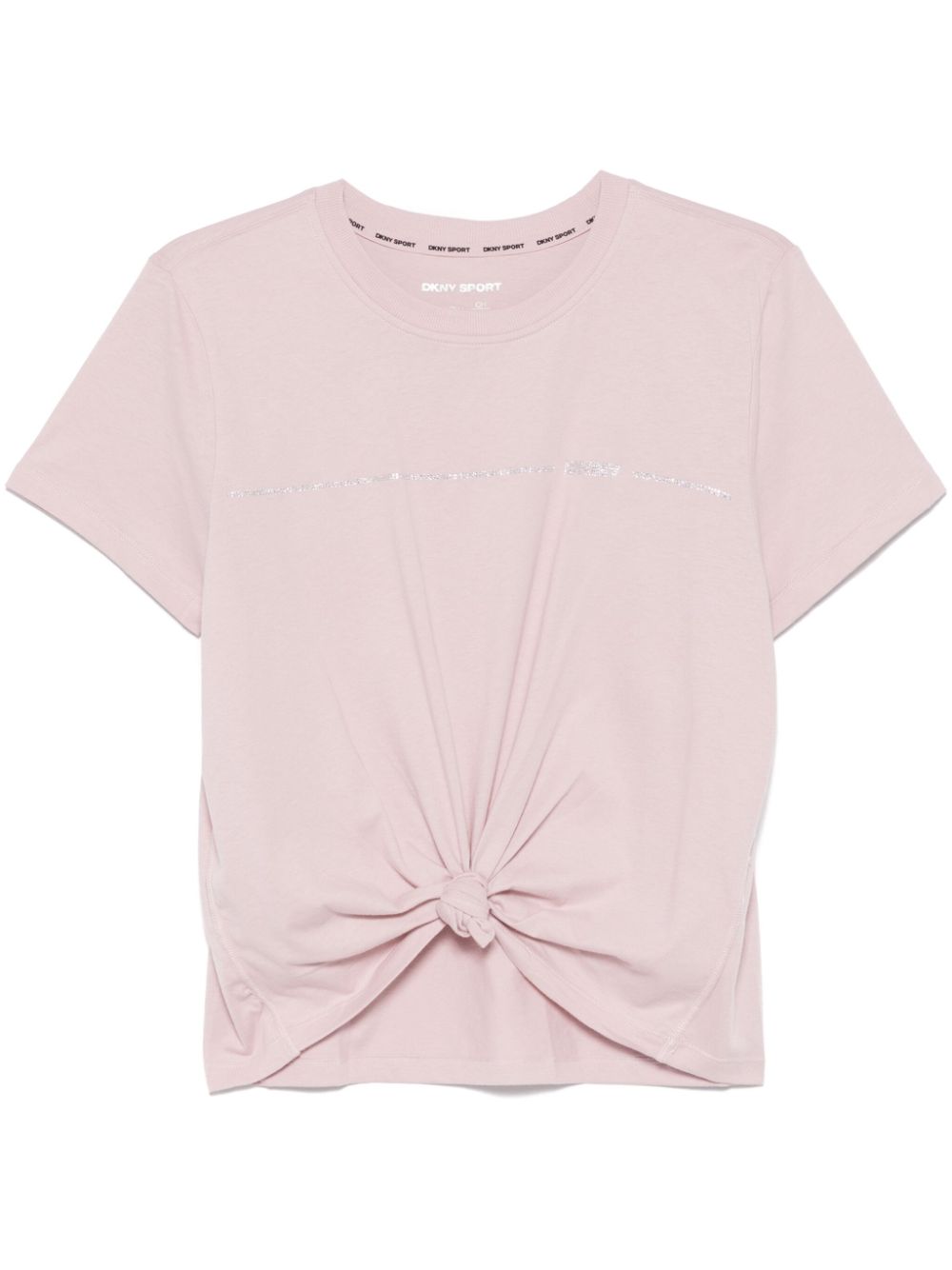 DKNY logo-embellished T-shirt | Pink | FARFETCH