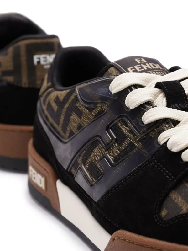 FENDI Match Sneakers Brown FARFETCH IE