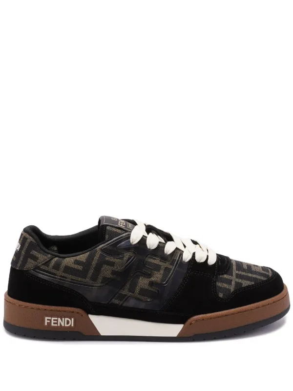 FENDI Match Sneakers Brown FARFETCH ID