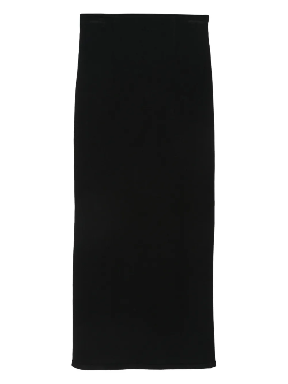 Federica Tosi Gebreide maxi-rok - Zwart