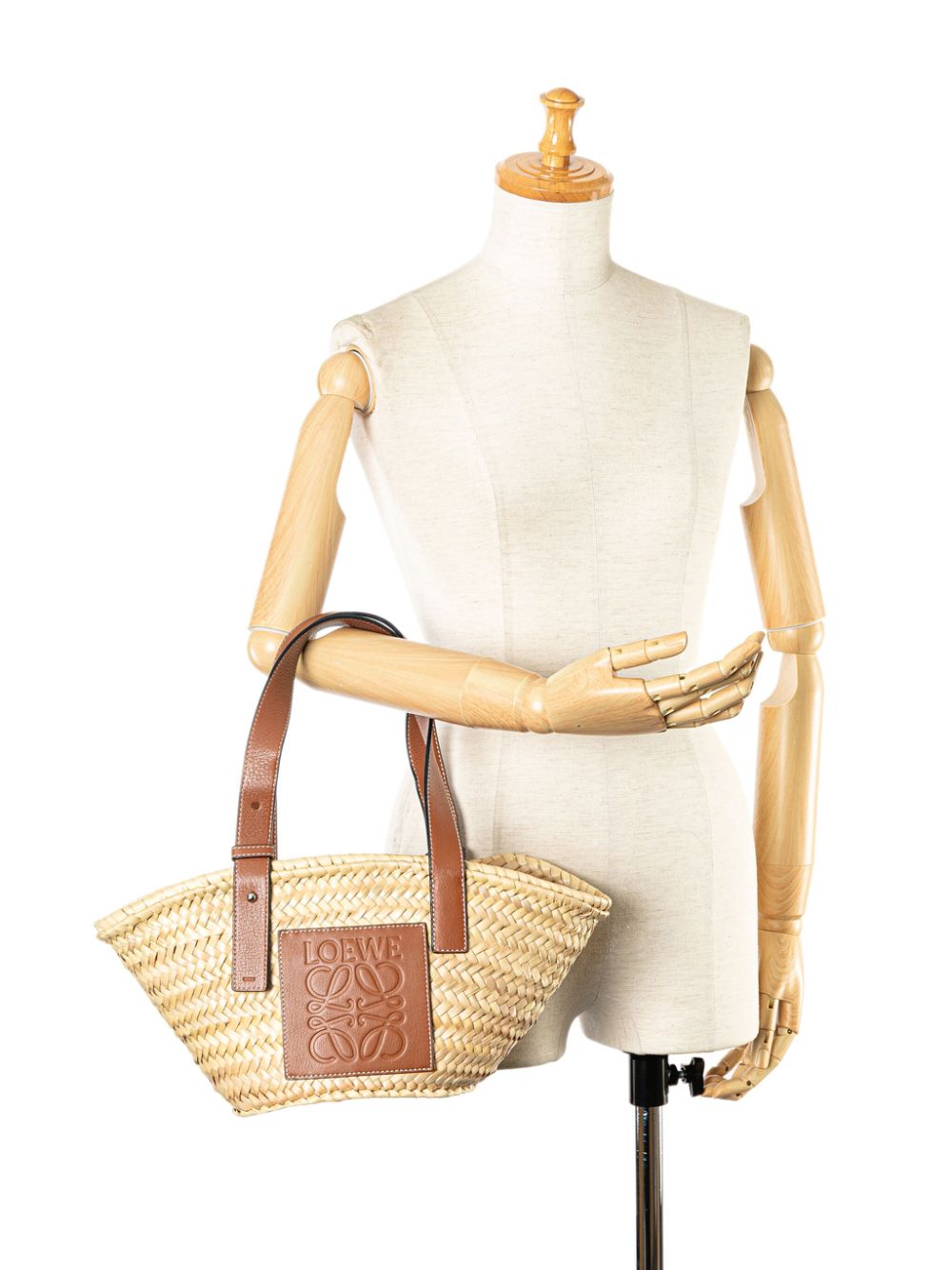 Loewe 2010-2023 Small Raffia Basket tote bag Women