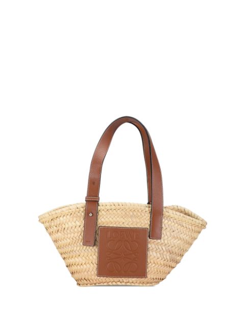 Loewe 2010-2023 Small Raffia Basket tote bag Women