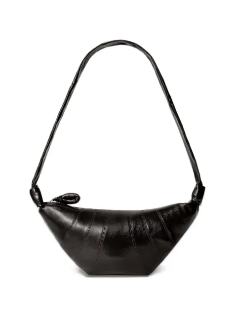 LEMAIRE medium Croissant bag in coated cotton