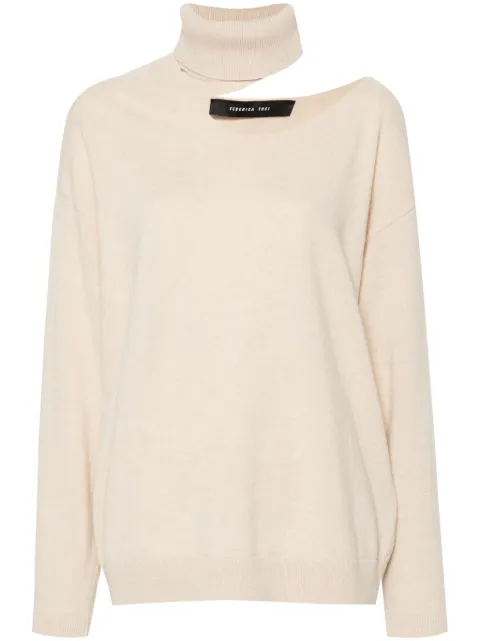 Federica Tosi cut-out detail sweater