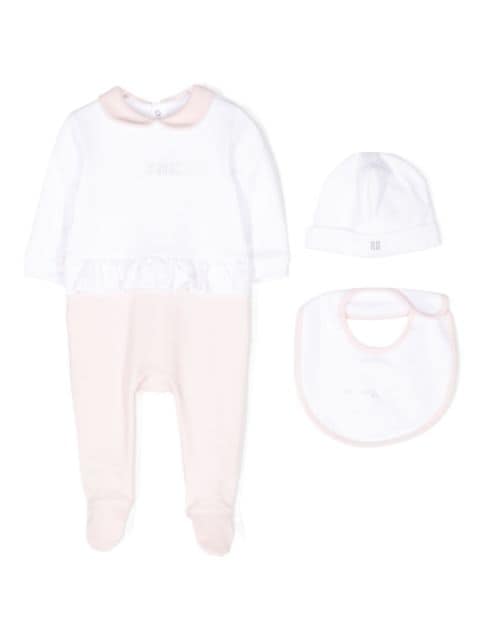 Givenchy Kids logo-print babygrow set