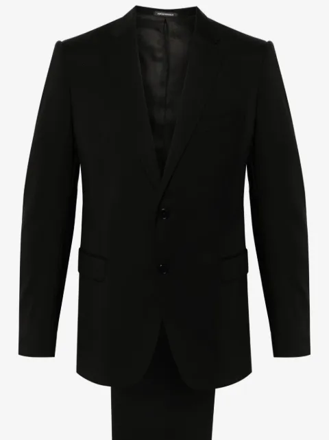 Emporio Armani virgin-wool suit