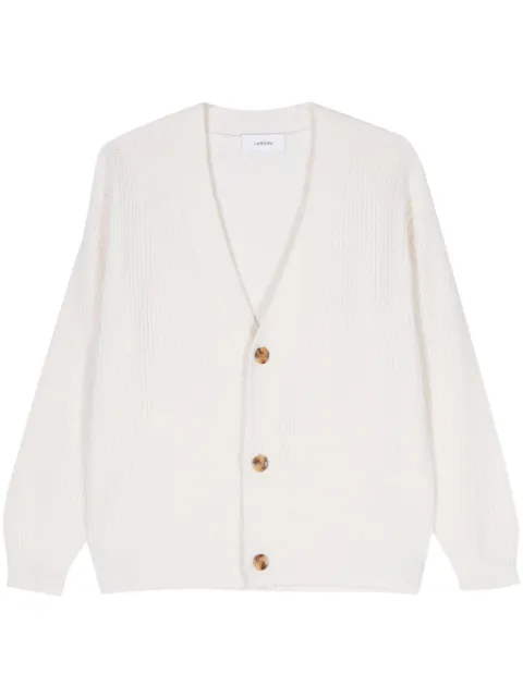 Lardini ribbed-knit cardigan
