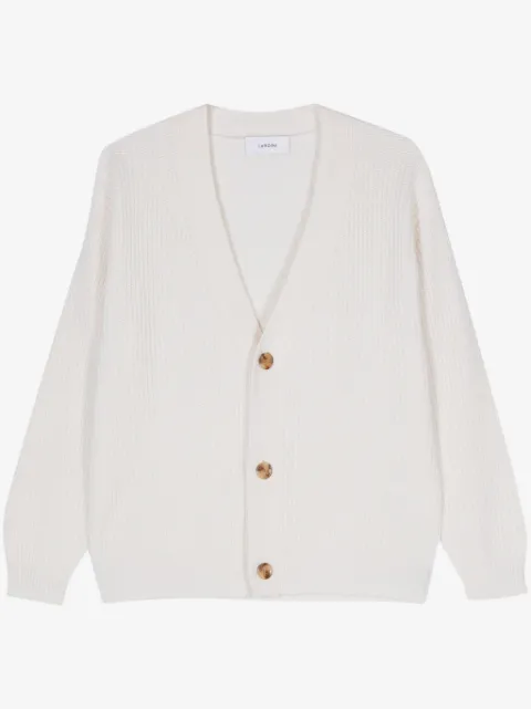Lardini ribbed-knit cardigan