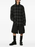 VETEMENTS check wool shirt - Black