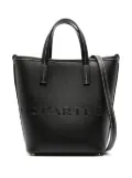 Stella McCartney logo bucket bag - Black