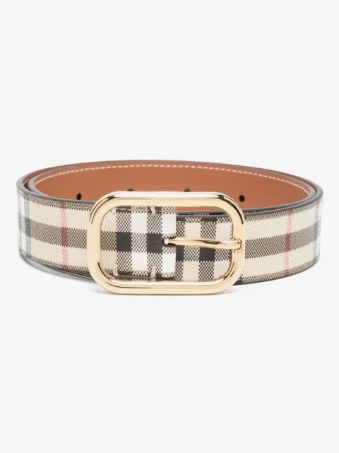 Burberry Karierter Gürtel